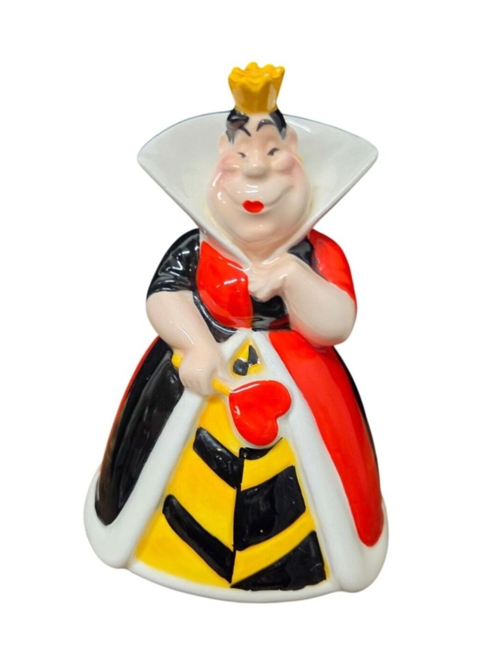 Queen Of Hearts Disney Ceramic 5" Figurine Made In Japan